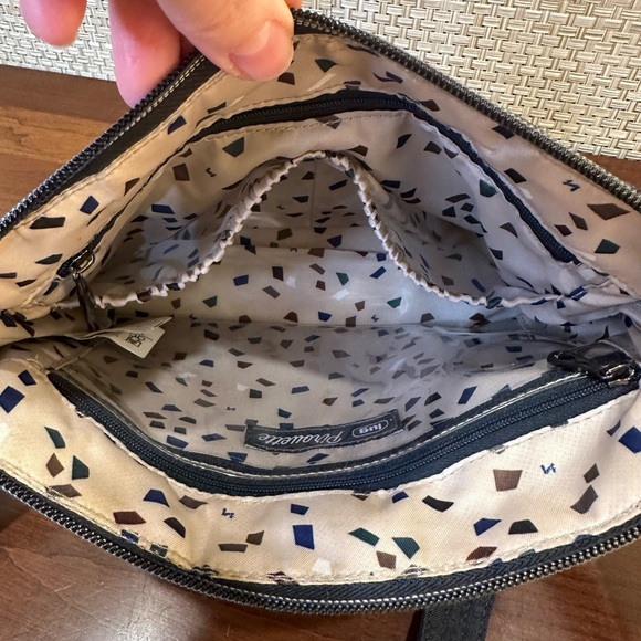 🌟3xHP🌟Lug Indigo Copper Pirouette Crossbody/Belt Bag RFID Protection - Picture 12 of 16